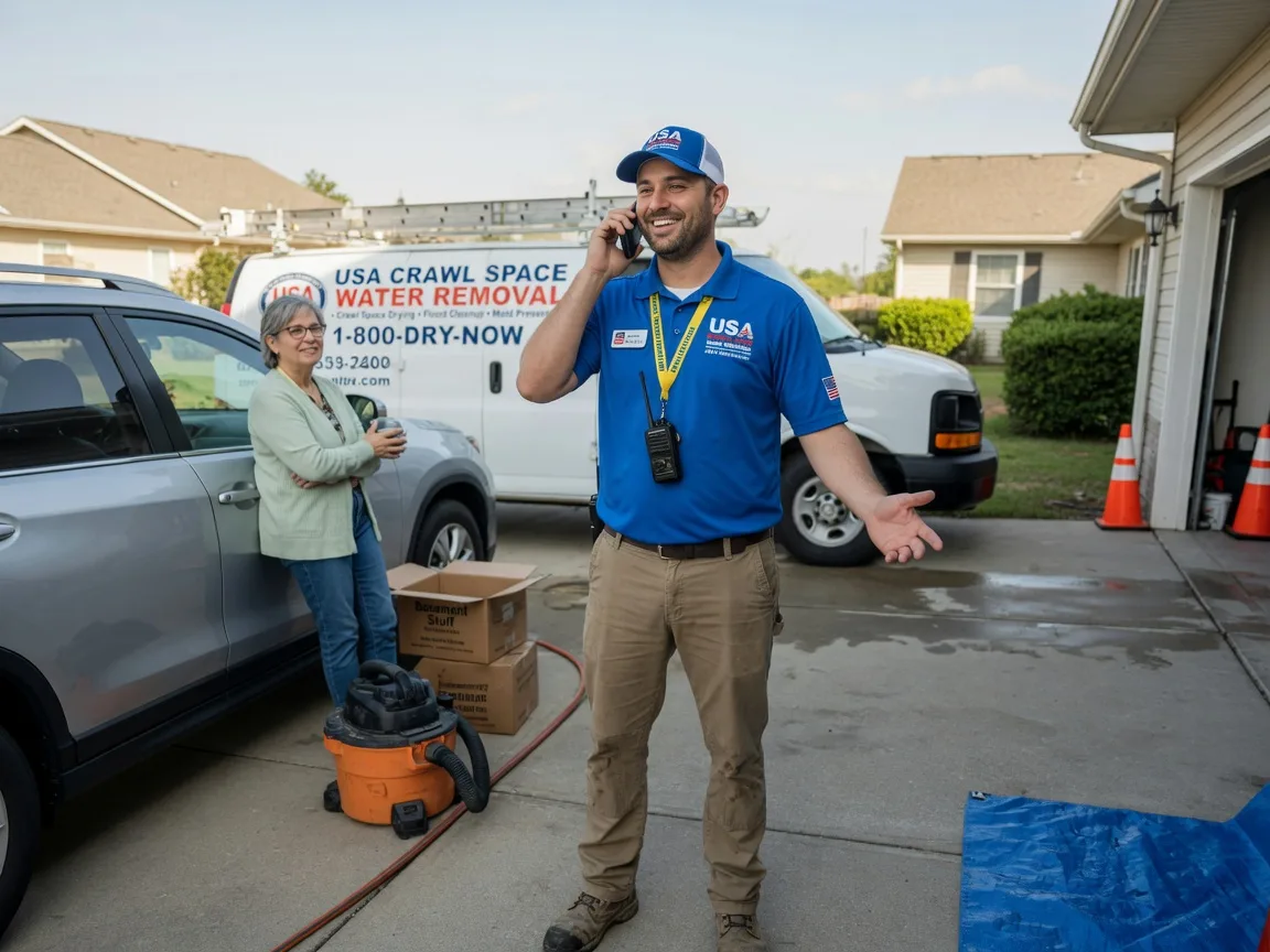 Crawl Space Water Removal Foley, MO FAQs